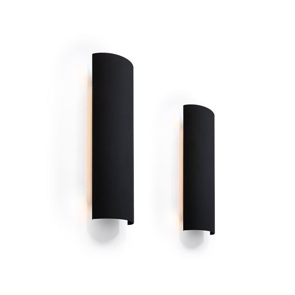 【MARETTI】オランダ・LEDウォールライト「CARNABY」 BLACK（W182×H600mm）