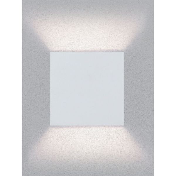 【MARETTI】オランダ・LEDウォールライト「INLET」1灯 WHITE（φ100×H100mm） 