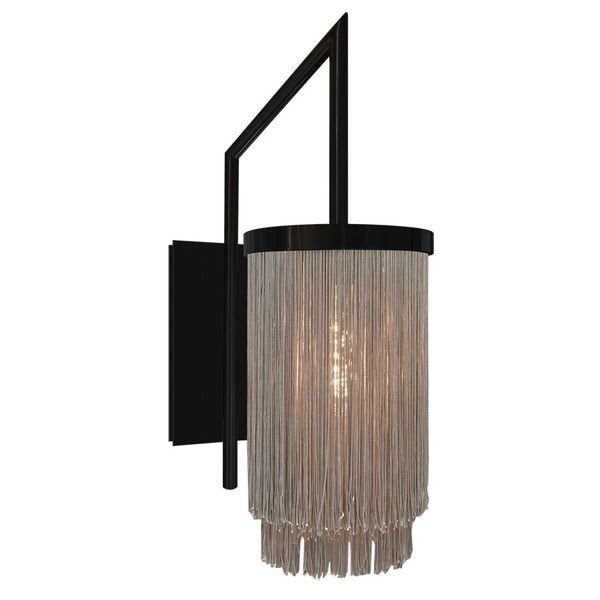 【MARETTI】オランダ・デザインウォールライト「FRINGES」1灯 BLACK（W160×D223×H470mm） 