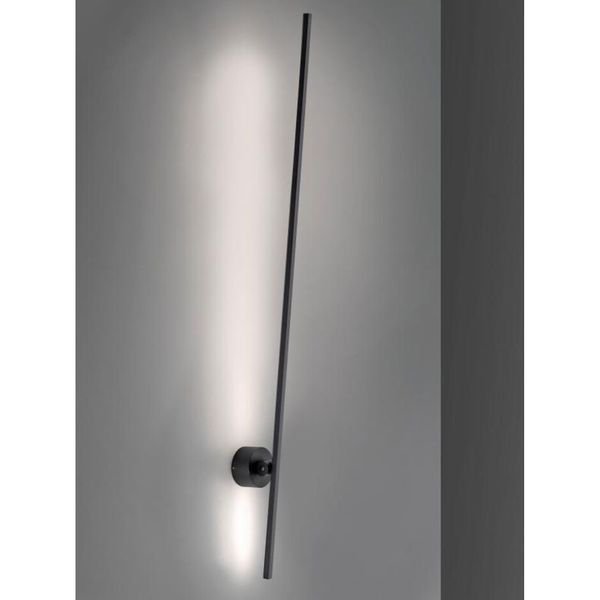 【MARETTI】オランダ・LEDウォールライト「ACCIA」 BLACK（H1170mm） 