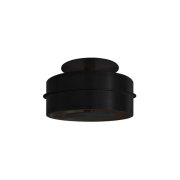 【MARETTI】オランダ・LEDシーリングライト「BO XL」1灯 BLACK（φ150mm×H104mm）