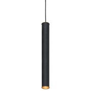【MARETTI】オランダ・LEDペンダントライト「HICKS」1灯  BLACK（φ54×H450mm）*