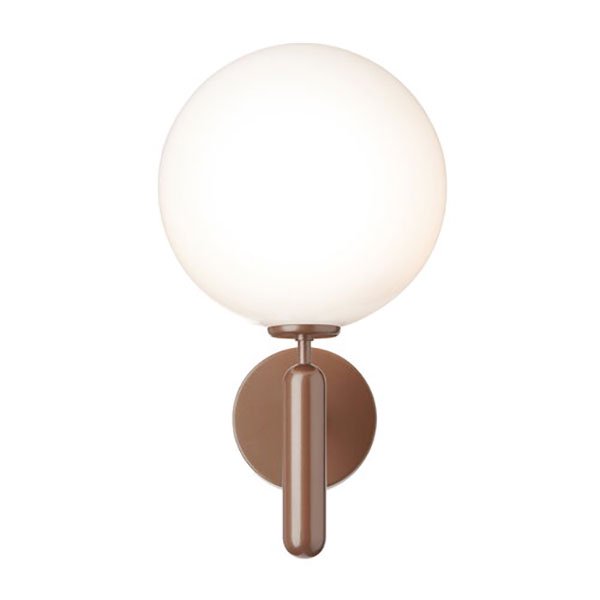 Nuura̲ǥMiira Outdoor wall lamp, dark bronze - opalץ饤(200D226H355mm)