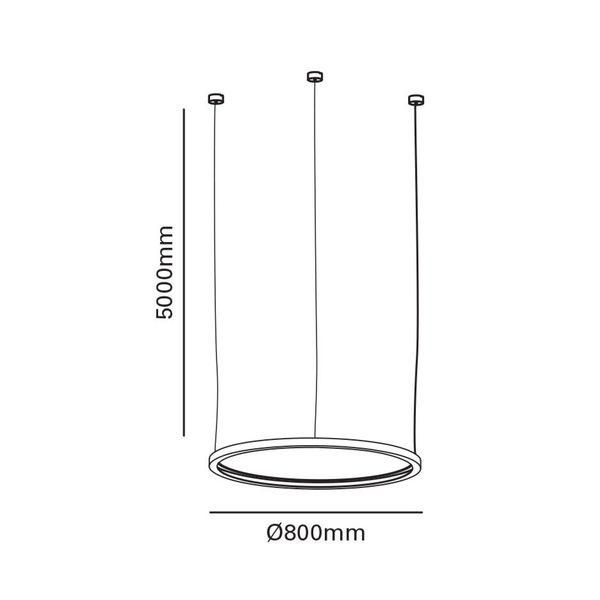 MARETTIۥLEDա׷ڥȥ饤ȡLUXURY RINGS1  BRASSʦ800H5000mm