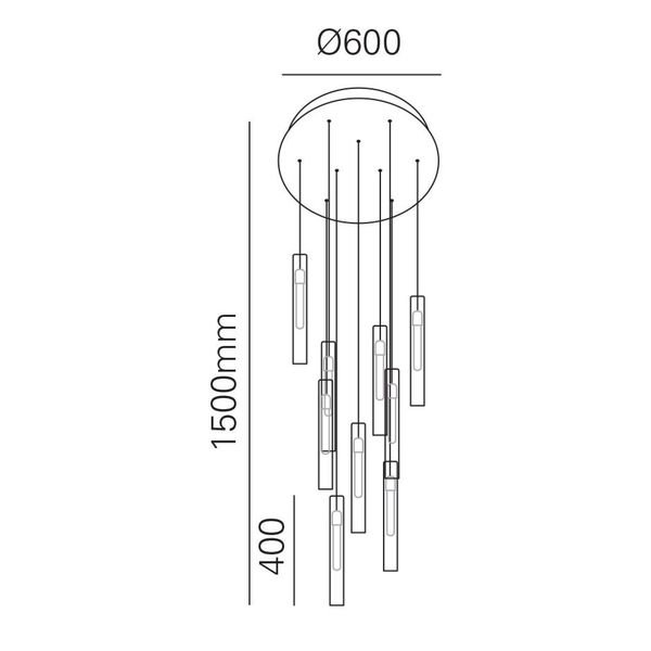 MARETTIۥڥȥ饤ȡICON9  CLEARʦ600H1500mm