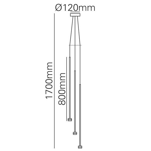 MARETTIۥڥȥ饤ȡBO3  BRONZEW120H1700mm