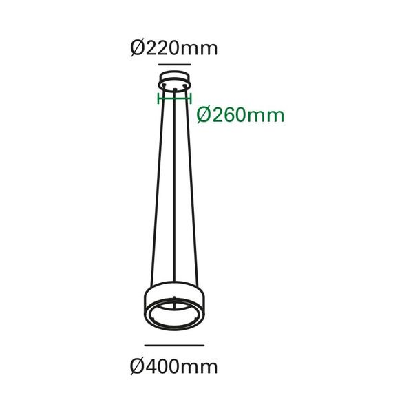 MARETTIۥLEDա׷ڥȥ饤ȡZERO RINGS1  BRONZEʦ400mm