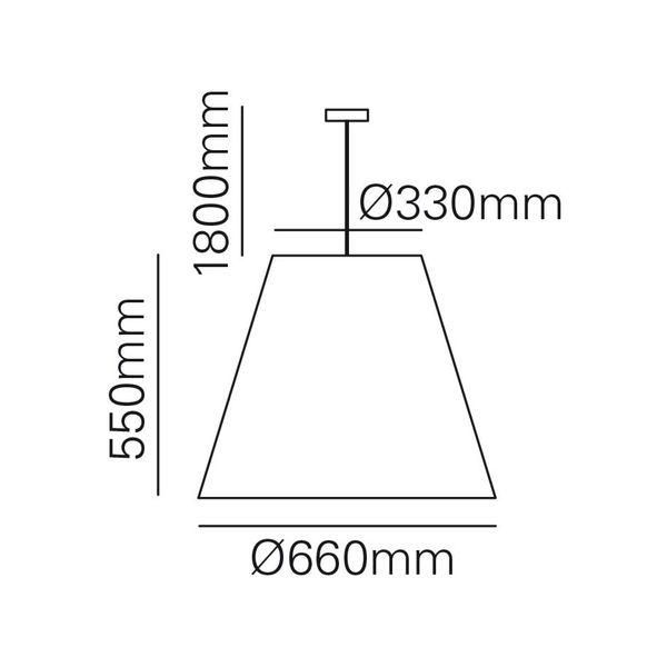 MARETTIۥɥڥȥ饤ȡHEXAGON1  BLACKCOPPER
ʦ660H550mm