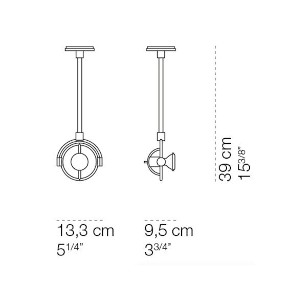 CiniNilsۥꥢƥꥢminiFariuno PareteSoffitto 25ץݥåȥ饤 1 СW133D95H390mm