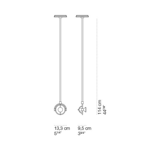 CiniNilsۥꥢƥꥢminiFariuno Soffitto 100ץݥåȥ饤 1 СW133D95H1140mm