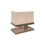 【MARETTI】オランダ・テーブルランプ「PIOTELLO」2灯  BRONZE（W500×D250×H485mm）