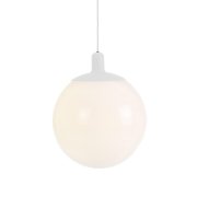 【Bsweden】スウェーデン・インテリア照明「Dolly hanging lamp」ドリーハンギングランプ 1灯 ホワイト-ホワイト（Φ360×H460mm）