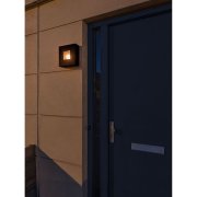【MARETTI】オランダ・屋外用 ウォールライト「JELLE」1灯  BLACK（W250×D95×H250mm）