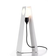【Bsweden】スウェーデン・インテリア照明「Glasgow white table lamp」グラスゴー ホワイト テーブルランプ 1灯（Φ190×D160×H460mm）