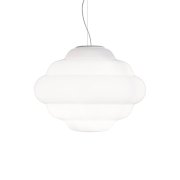 【Bsweden】スウェーデン・インテリア照明「Cloud pendant lamp」クラウド ペンダント ランプ 1灯 ホワイト（Φ390×H300mm）