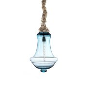 【Bsweden】スウェーデン・インテリア照明「Valborg pendant lamp」ヴァルボルグ ペンダント ランプ 1灯 グレーブルー（Φ370×H520mm）