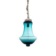 【Bsweden】スウェーデン・インテリア照明「Valborg pendant lamp」ヴァルボルグ ペンダント ランプ 1灯 ターコイズ（Φ370×H520mm）