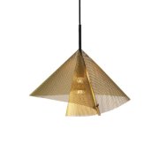 【Bsweden】スウェーデン・インテリア照明「Diffuse pendant lamp」ディフューズ ペンダントランプ 1灯 ゴールド（L）（Φ700×H470mm）