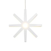 【Bsweden】スウェーデン・インテリア照明「Fling white lamp」フリング ホワイト ランプ 1灯 （Φ500×D80mm）