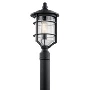 【KICHLER】アメリカ・キチラー社 屋外用ポストランタン1灯「Royal Marine」(W241×H483mm) 