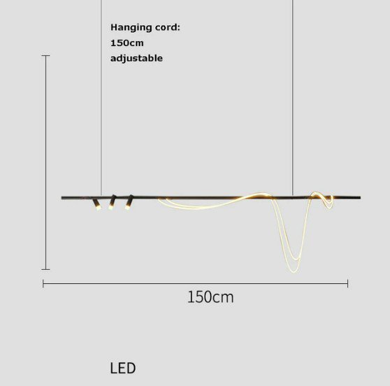 インテリア照明 デザイン照明 LEDモダン照明 （W1500mm） 