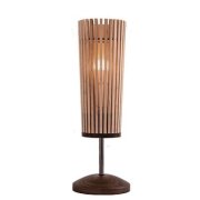 【MOARE】日本製・飛騨木のサステナブルな木製照明 「ｎｉｄｏ（ニド）ミニテーブルスタンド」 (Φ120×H350mm)