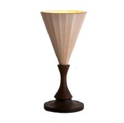 【MOARE】日本製・飛騨木のサステナブルな木製照明 「ヴェンティ テーブルライト」 メイプル (Φ160×H330mm)