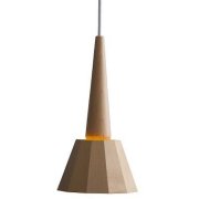 【MOARE】日本製・飛騨木のサステナブルな木製照明 「ティーポペンダント」 メイプル 1灯(Φ162×H313mm) 