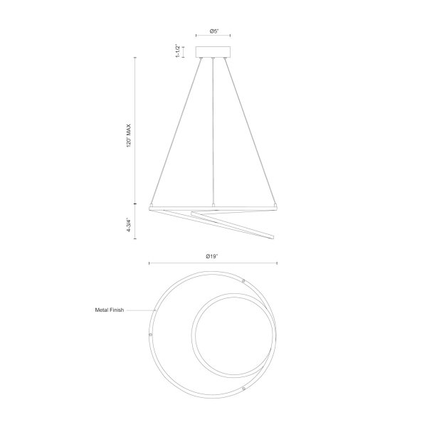 KUZCOۥꥫ LEDաץǥ TwistסW482H120mm