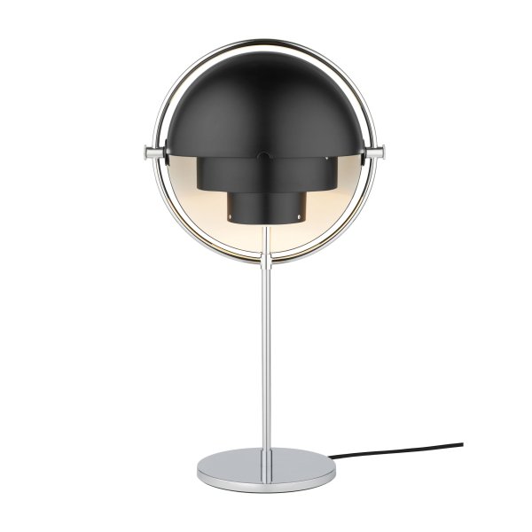 GUBIۥǥޡ̲ǥMulti-Lite table lampץơ֥ chrome-black(255H500mm)