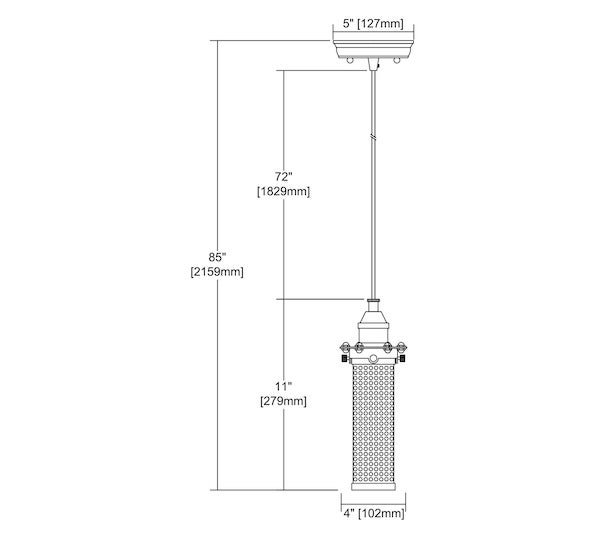 Burke Decor Homeۥꥫڥȥ饤ȡFulton1 ֥ (W102D102H279mm)