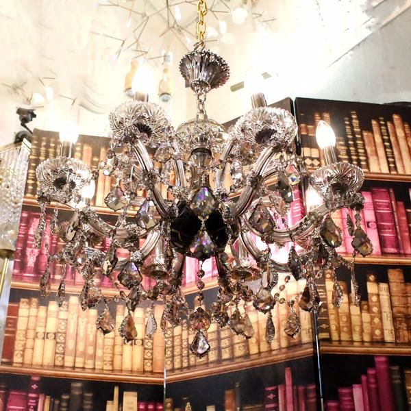 アスフォークリスタル使用 リュクセ　Luxaxe8灯シャンデリア アスフォークリスタル使用 リュクセ Luxaxe8灯シャンデリア アスフォー