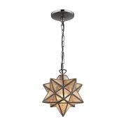 【Burke Decor Home】アメリカ・ペンダントライト「Moravian Star」1灯 ブロンズ(W229×D229×H254mm)<img class='new_mark_img2' src='https://img.shop-pro.jp/img/new/icons1.gif' style='border:none;display:inline;margin:0px;padding:0px;width:auto;' />