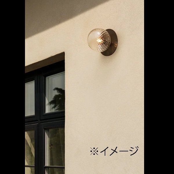【Louis Poulsen】北欧デザイン照明「Liila 1 Outdoor wall/ceiling lamp, dark bronze 」ウォールライト　クリア(W165×H211mm) 