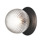 【Louis Poulsen】北欧デザイン照明「Liila 1 Outdoor wall/ceiling lamp, black」ウォールライト　クリア(W165×H211mm)<img class='new_mark_img2' src='https://img.shop-pro.jp/img/new/icons1.gif' style='border:none;display:inline;margin:0px;padding:0px;width:auto;' />