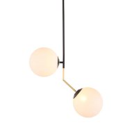 【NUEVO】カナダ・ペンダントライト「Declan 2 Light Pendant」2灯ホワイト（W249×D623×H597mm）<img class='new_mark_img2' src='https://img.shop-pro.jp/img/new/icons1.gif' style='border:none;display:inline;margin:0px;padding:0px;width:auto;' />