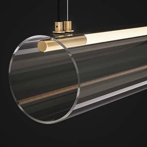 EL JEWEL 北欧スタイル ペンダント照明 ブラウン W600mm インテリア照明 LED 北欧デザイン ロープデザイン照明／ペンダント