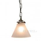 <b>【LAMPS】</b>ガラスシェードペンダントランプ 1灯(W155×H115mm)