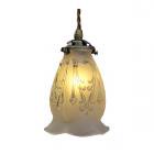 <b>【LAMPS】</b>ガラスシェードペンダントランプ 1灯(W125×H150mm)