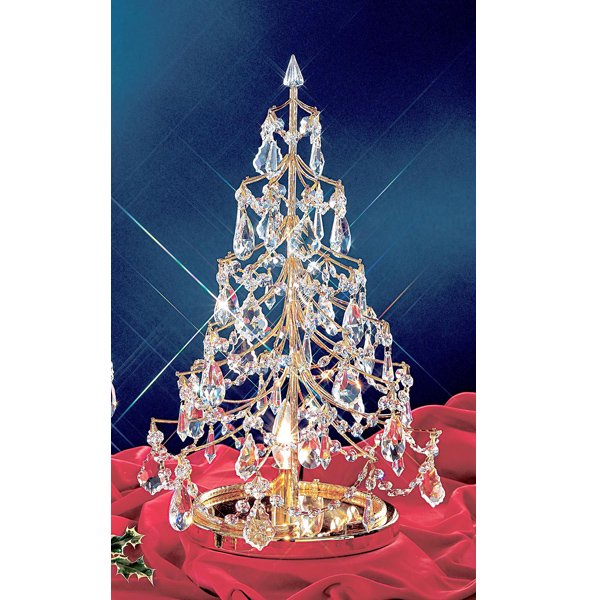 Clt クリスタルクリスマスツリー Christmas Trees 1灯 ゴールド W300 H530mm El Jewel シャンデリア デザイン照明の店舗販売 通販 エルジュエル