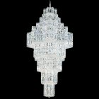 【SCHONBEK】アメリカ・クリスタルシャンデリア『EQUINOXE』63灯(W750×H1470mm)