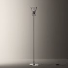 【DeMajo】 イタリア製 デザイン・ガラスシェードフロアライト　1灯　（W250×H1850mm)