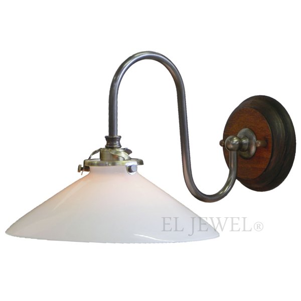 LAMPS】アンティーク調ガラスシェードウォールランプ 1灯(W225×D330