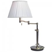 <b>【LAMPS】</b>アンティーク調テーブルライト(W270〜420×D270×H490〜600mm)