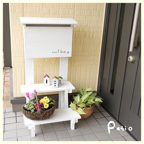 ガーデニング 雑貨 Patio フラワースタンドとプランター