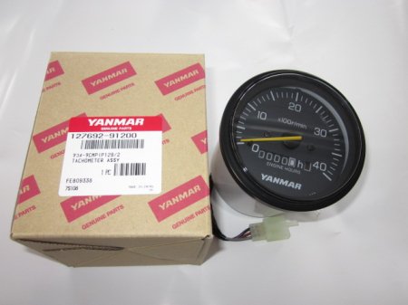 エンジン タコメーター 4LHシリーズ用 品番129574-91200 (12V),127692