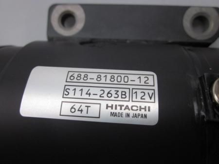 YAMAHA船外機 セルモーターASSY 汎用品 F50F,F60C,F60F,F70A