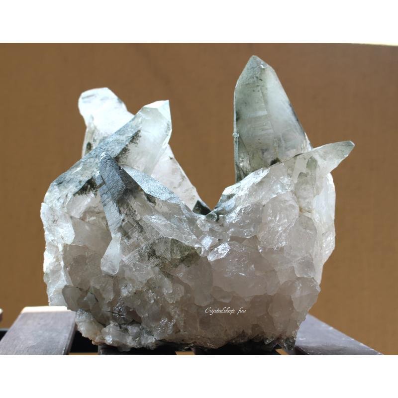 ガネーシュヒマール産クローライトinクォーツ - 天然石とヒーリングのお店 ‐ Crystal Shop Fuu