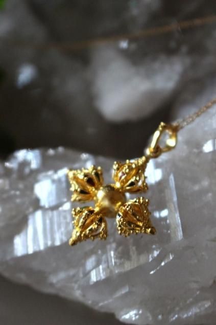 W Vajra Pendant24K˥֥ХΥڥȡ24