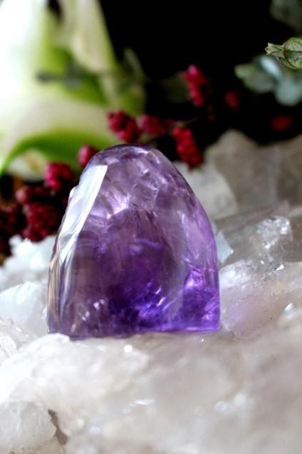 India Amethyst（gaṇeśa）インド産アメジスト（ガネーシャ） - 天然石